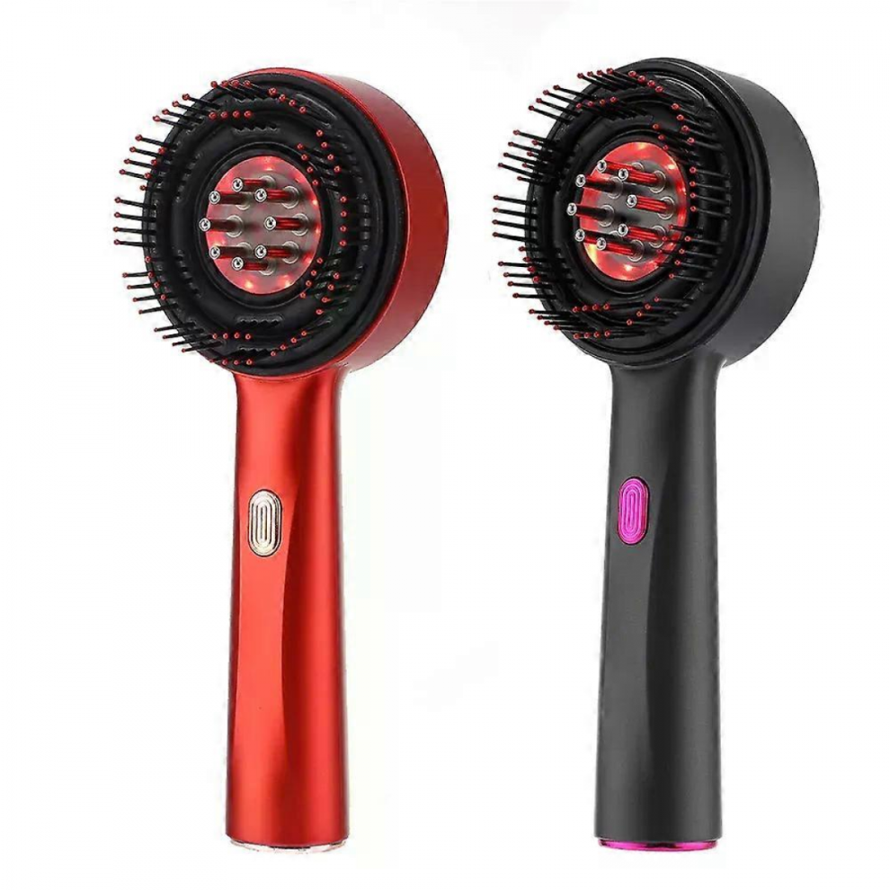 Red/Light Therapy Electric Vibration Massage Hair Growth Comb