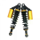 Easy Install Shock Absorber Suspension KitBlack and Gold 1