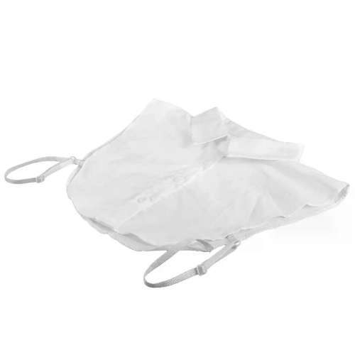White Lace Dickey Shirt Detachable Collar Blouse 2