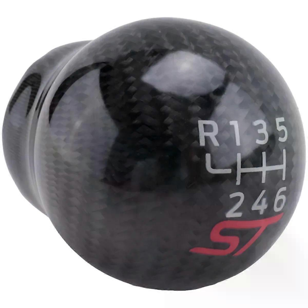 Ford Focus St Rs Fiesta St 6-Speed Carbon Fiber Shift Knob 5996097889046