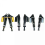Easy Install Shock Absorber Suspension KitBlack and Gold 3