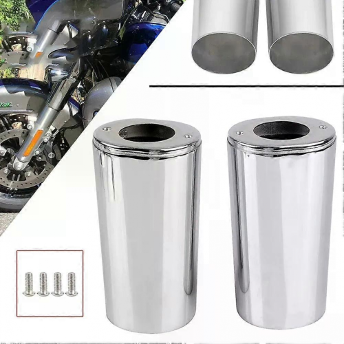 Copri forcella cromati per Harley Touring 1984-2013 2