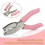Cute Star Heart Circle Hole Punch DIY Craft Shape Cutter 4