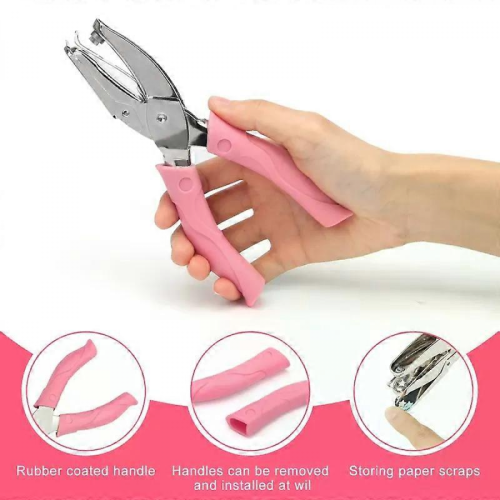 Cute Star Heart Circle Hole Punch DIY Craft Shape Cutter 2