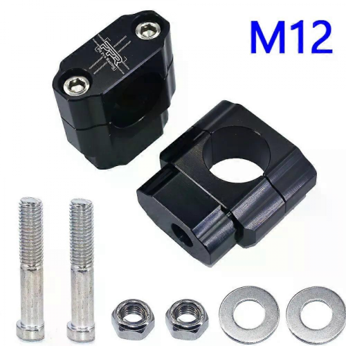 Adattatore per riser manubrio moto da 1-1/8" a 28 mm 2