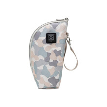 Portable USB Baby Bottle Warmer 5V 2A Travel Milk Warmer Adjustable Breast Milk Heater Camouflage Bag