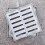 Square Drain Cover Outdoor Use 150mm Durable Plastic Maximized Drainage Efficiency 3