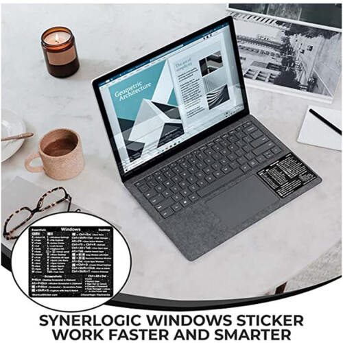 Keyboard Shortcut Sticker For PC Laptop Desktop Reference Adhesive PVC Windows Compatible 2