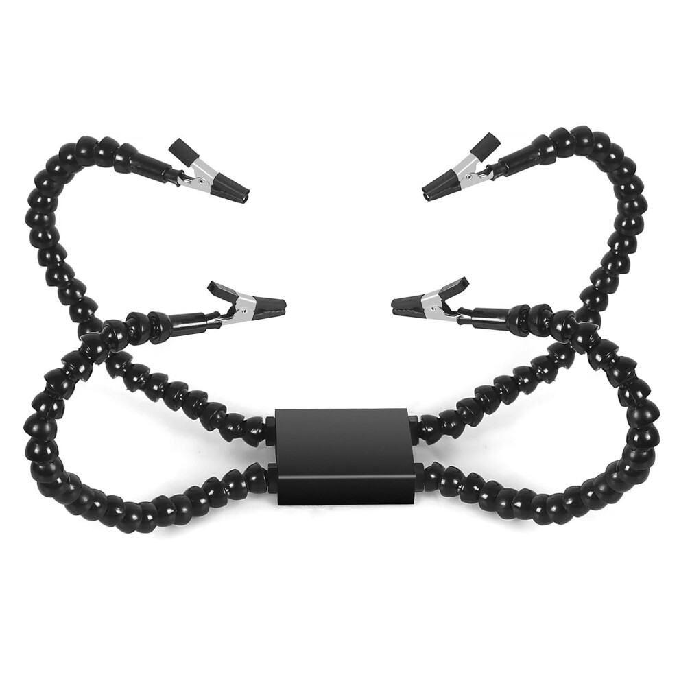 Adjustable Soldering Clamps Metal Arm Alligator Clip 4 Claws For Electronics And Jewelry Crafting 9347817485516