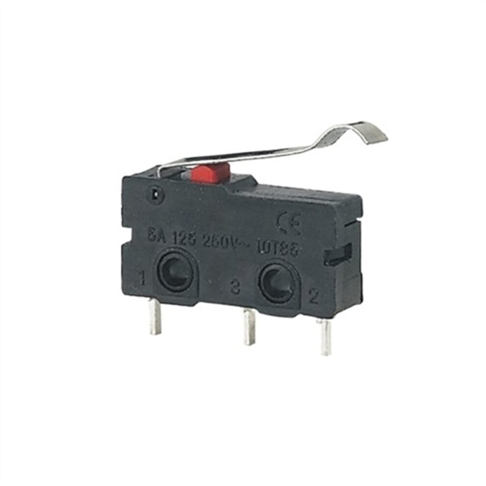 Micro Limit Switch Spdt 5Pcs 3 Pin No Nc Pcb Mount 5A 250V Roller Lever Durability 9199774945493