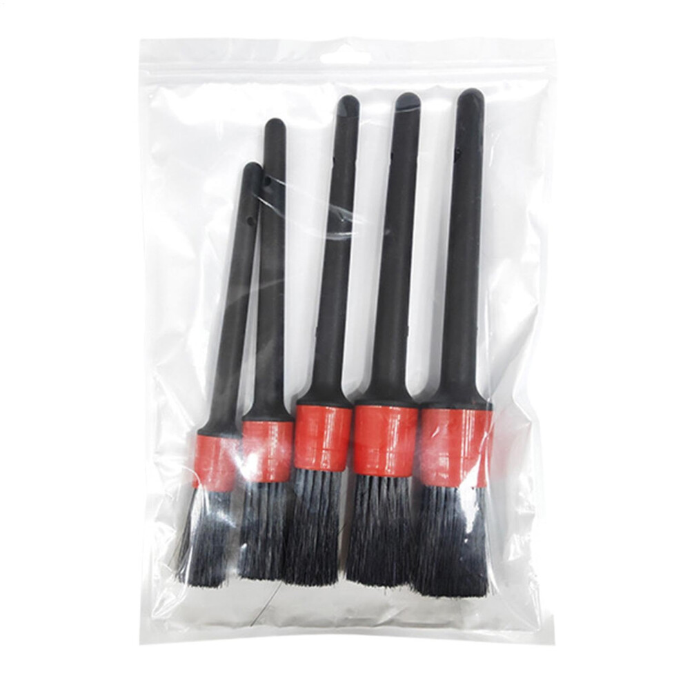 Automotive Detailing Brushes Ultra Soft Bristle Brushes 5Piece Interior And Exterior Car Detail Brush Set 9382693078353