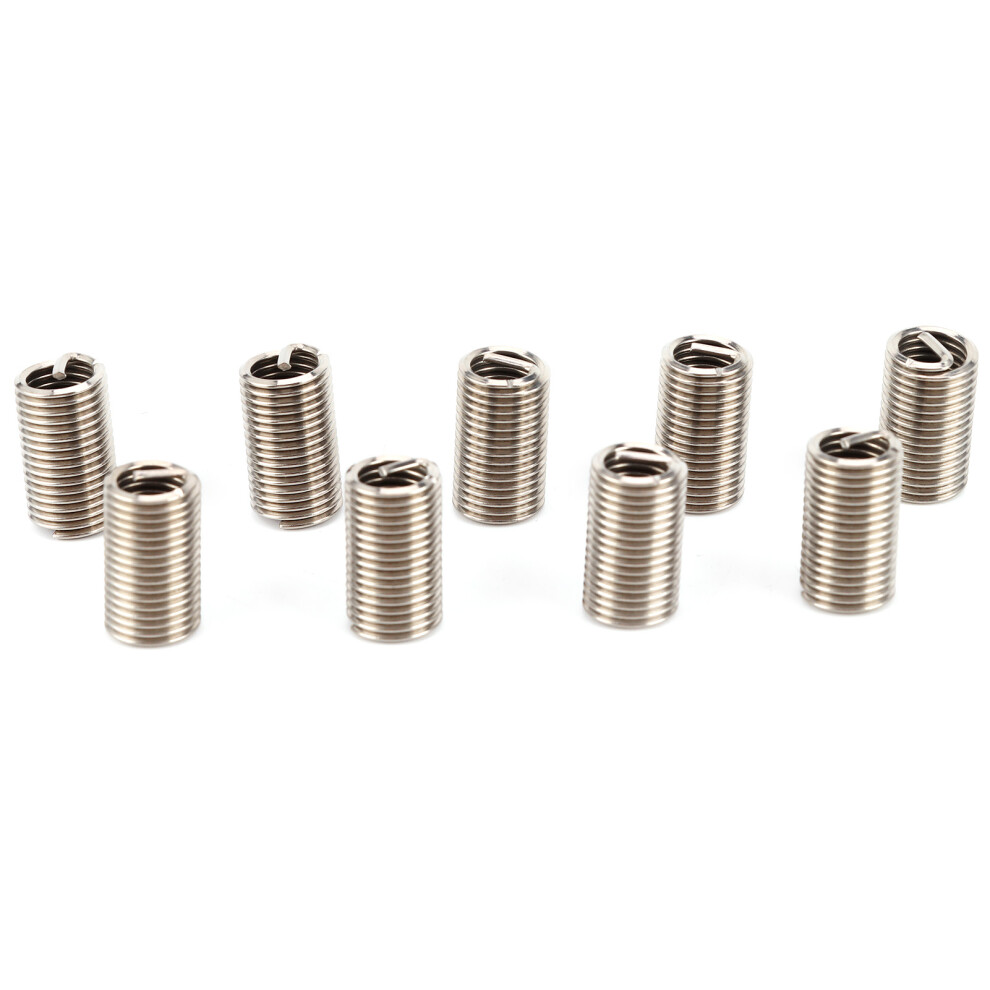 50Pcs M8x1.25x3d Stainless Steel Thread Repair Inserts Set 9451379092683