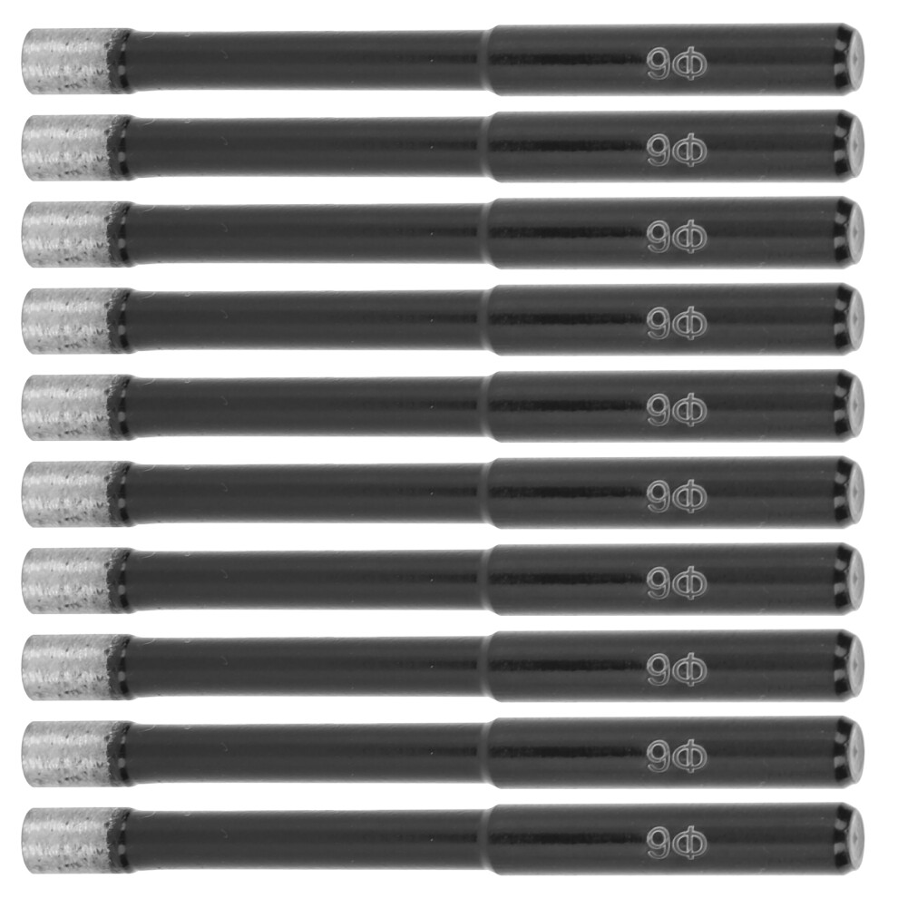 10Pcs Diamond Drill Bits For Ceramic Tile, Marble, Granite, 6Mm 7891378809554