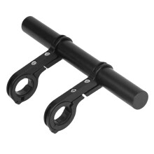 Bike Handlebar Extension Bracket Lightweight AntiSlip Rack For Lights Flashlights Stopwatch Mounting On Stationary Bike