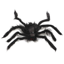 50 cm leuchtende Plüsch-Spinne mit verstellbaren Beinen für Halloween-Dekoration