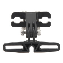 Suport pentru lumină spate pentru bicicletă, suport pentru lumină spate din ABS cu montare sigură pentru siguranță sporită, design ușor și