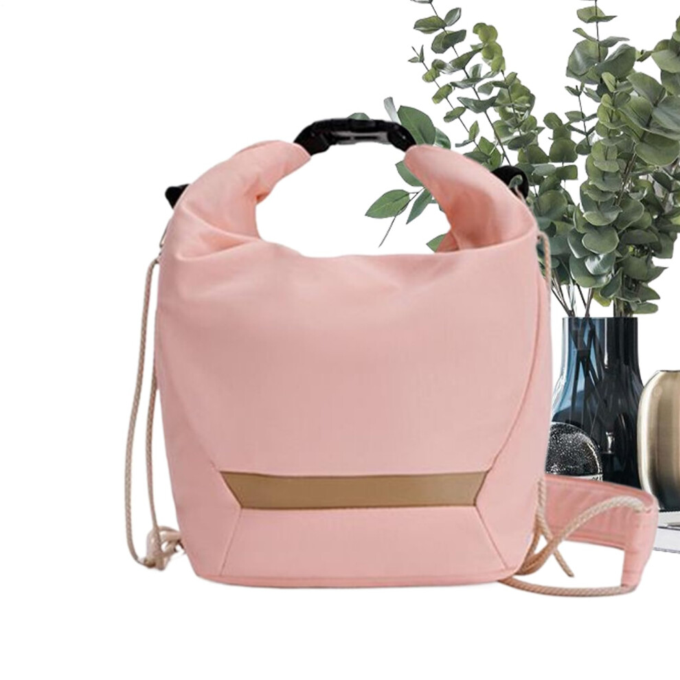 Camera Bag Sling Waterproof Compact Camera Pouch For Men Women Students Photographer Outdoor Travel Light/Pink 9382693195821