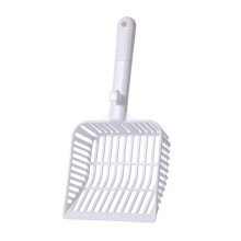 Cat Litter Scoop Mesh Sifter For Litter Box Poop Lifter Kitten Scooper White