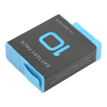 Hero10 9Black actiecamera-accu's, oplaadbaar en milieuvriendelijk, snellader met brede compatibiliteit en volledige bescherming.