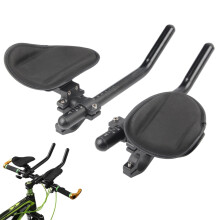 Road Bike Bars Aluminum Alloy Ergonomic Design ClipOn Handlebar Rest To Reduce Cycling Fatigue