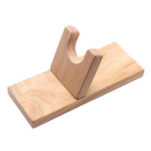 Hot Holder Stand Wood Rack Base Stand For Tools Storage, Craft Room Organizer, Wooden Bracket