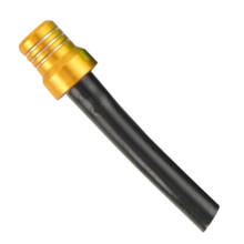 Gas Cap Vent Tube For Motorcycle Gas Tank Cap Breather Replacement For Motocross ATV Off Road Cars Gold