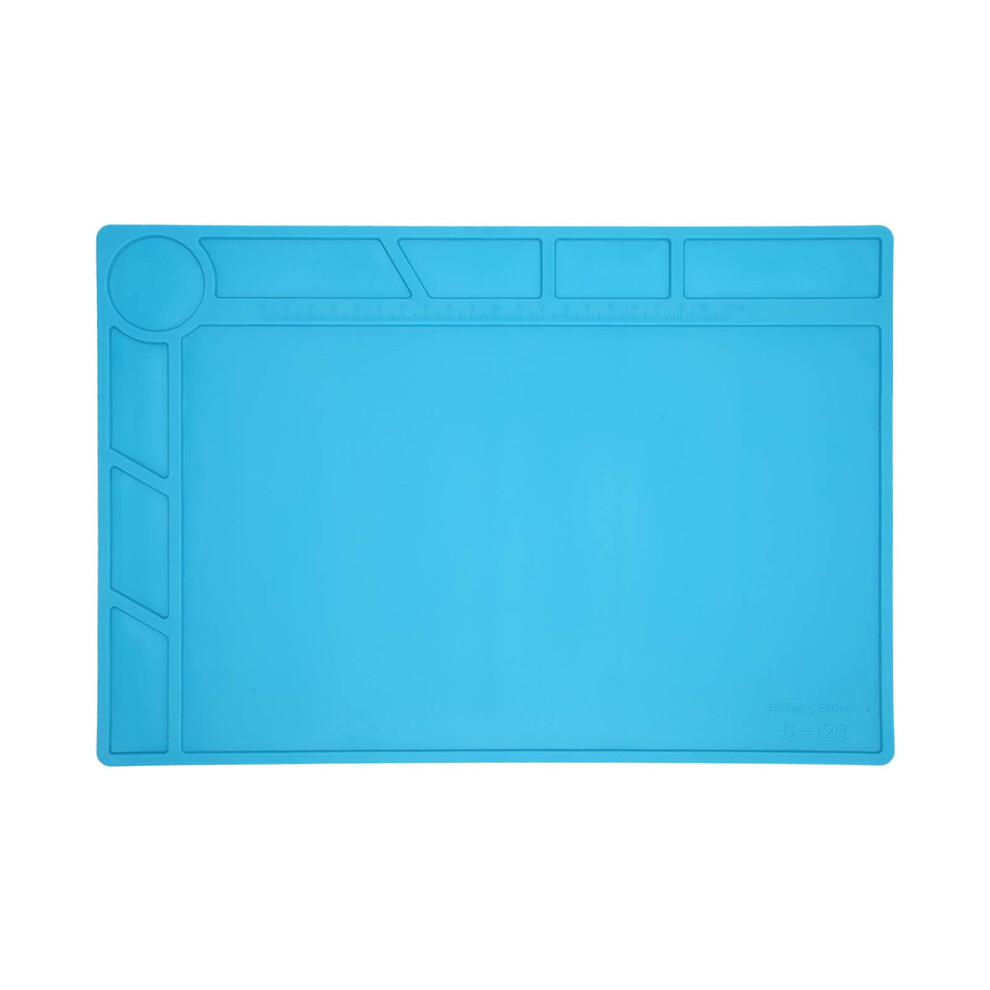 Heat Insulation Silicone  Mat  Temperature Resistant Model PCB Maintenance Nonslip Workstation Protector-image-OPC-PPQRMQZ-NEW