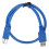 USB 3.0 Drucker-Scanner-Datenkabel, 1,64 ft, Hochgeschwindigkeit 5 Gbps 1