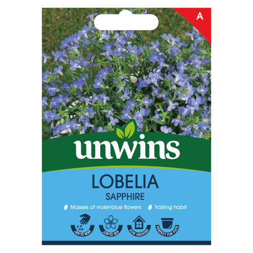 Unwins Lobelia Sapphire (Trailing)