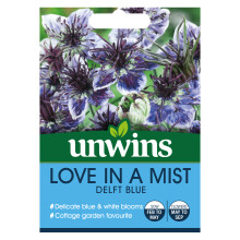 Love in a Mist Delft Blue
