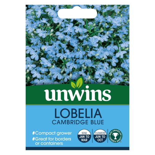 Unwins Lobelia Cambridge Blue (Bush)