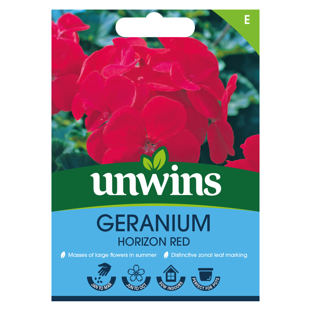Unwins Geranium Horizon Red