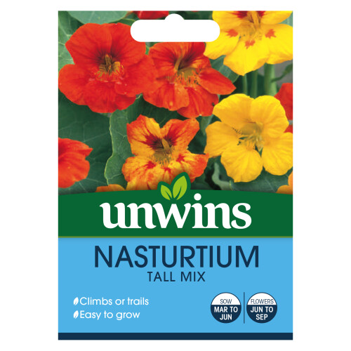 Unwins Nasturtium Tall Mix