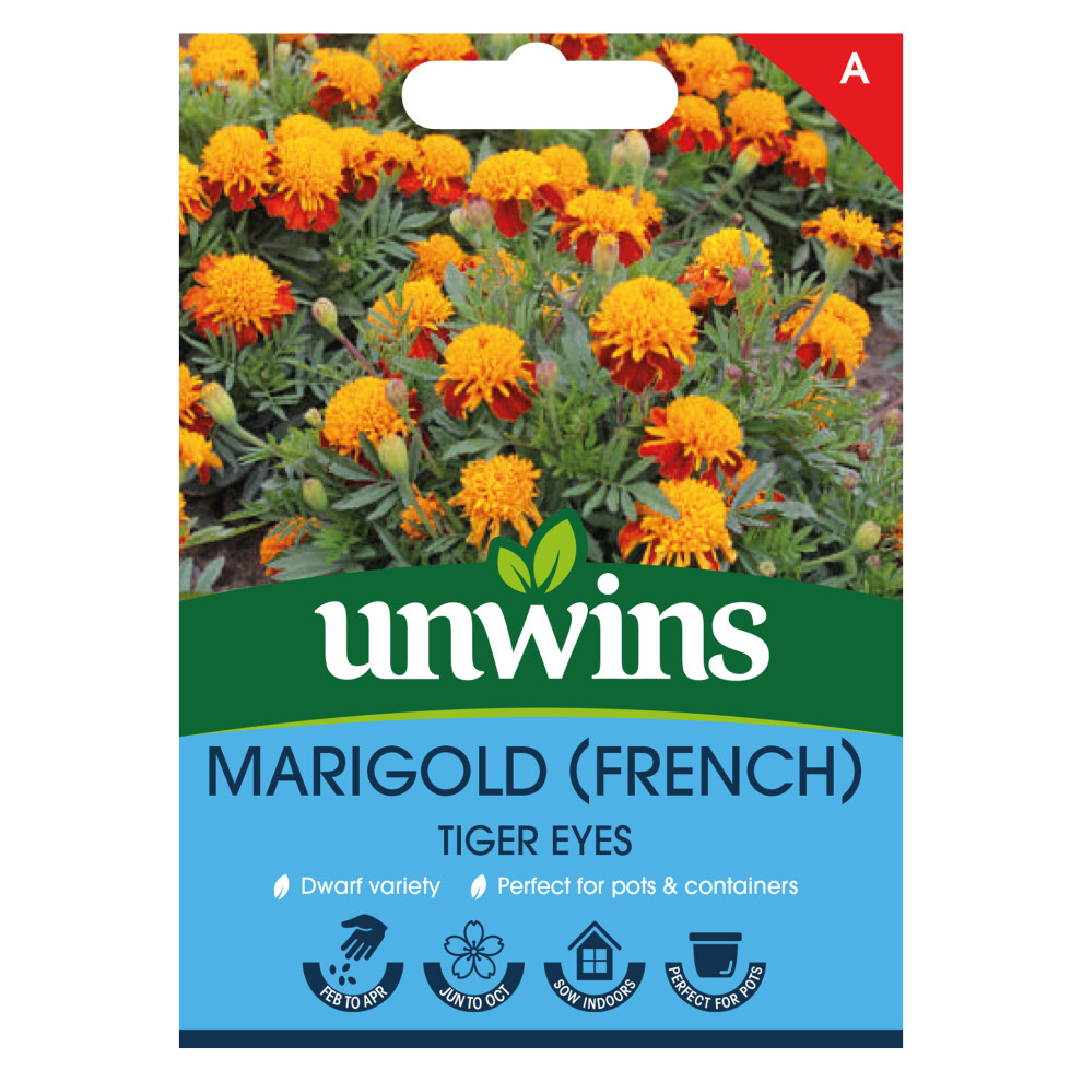 Unwins Marigold (French) Tiger Eyes