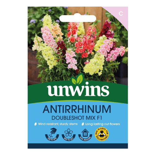 Unwins Antirrhinum Doubleshot Mix