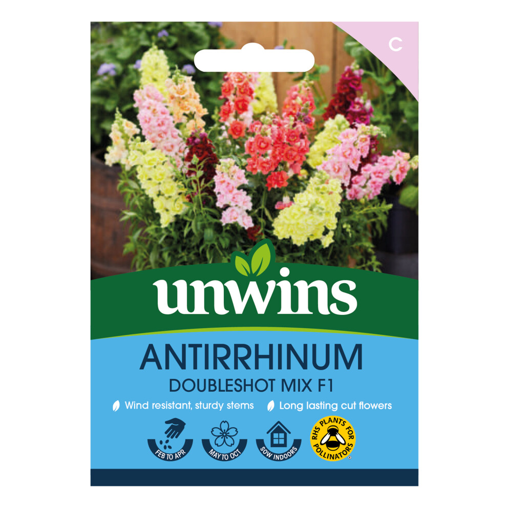 Unwins Antirrhinum Doubleshot Mix