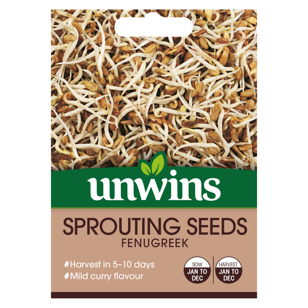 Unwins Sprouting Seeds Fenugreek