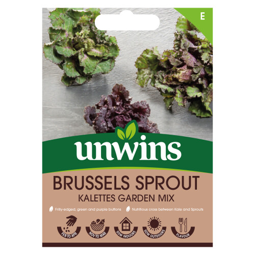 Unwins Brussels Sprout Kalettes Garden Mix