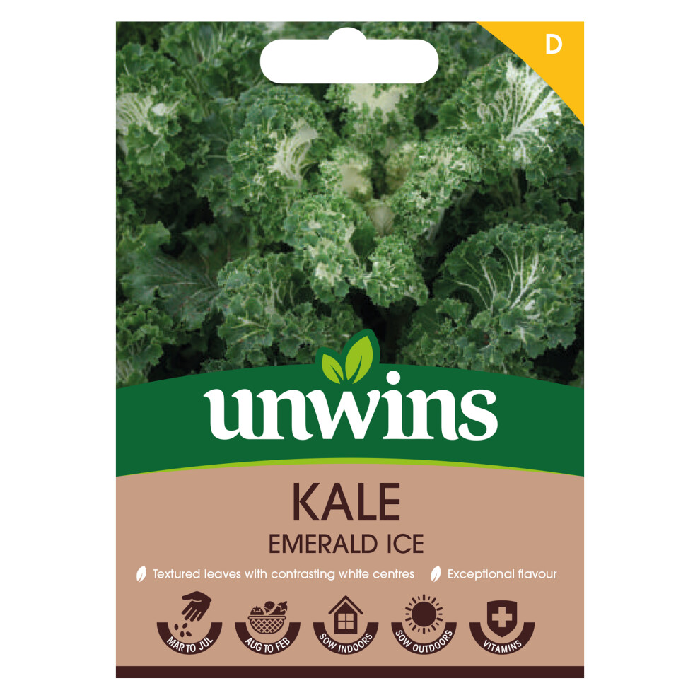 Unwins Kale Emerald Ice White