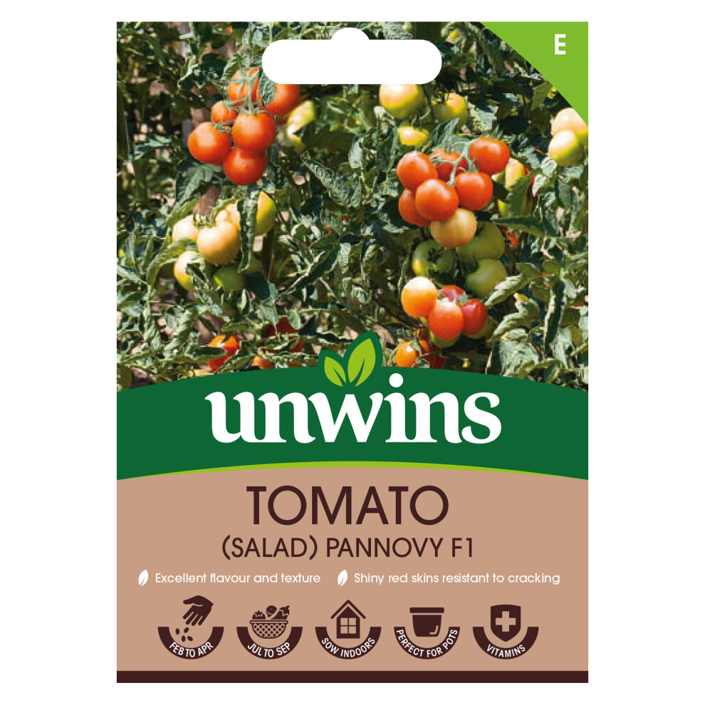 Unwins Tomato (Salad) Pannovy F1 Red