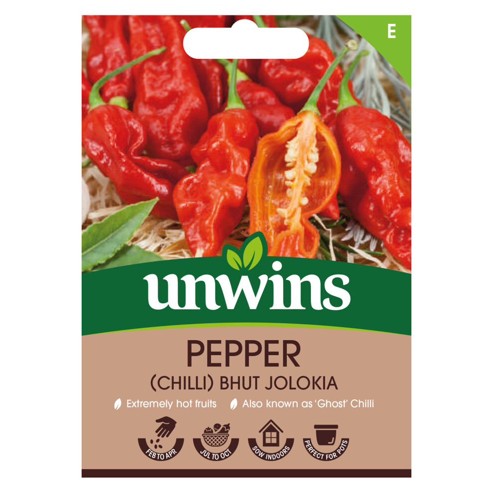 Unwins Pepper (Chilli) Bhut Jolokia