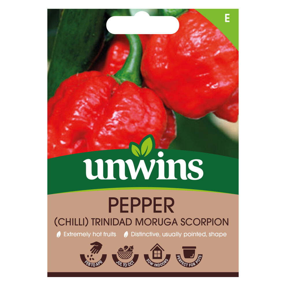 Unwins Pepper (Chilli) Trinidad Moruga Scorpion