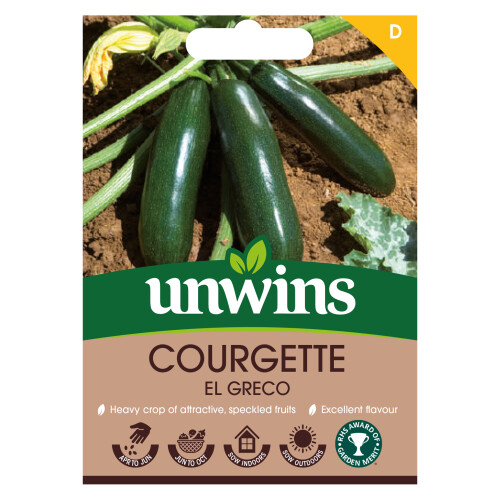 Unwins Courgette El Greco F1