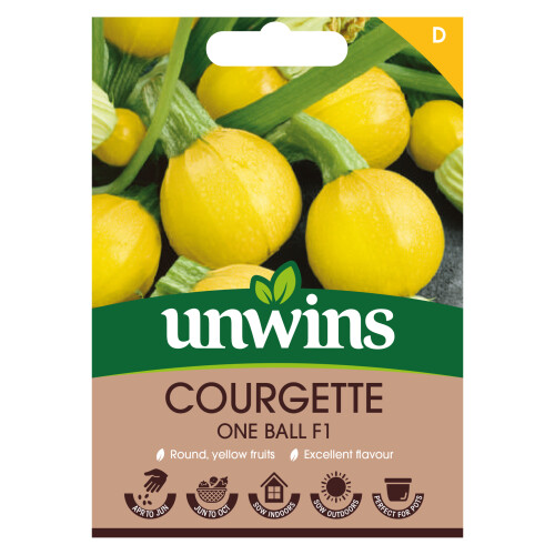 Unwins Courgette One Ball F1