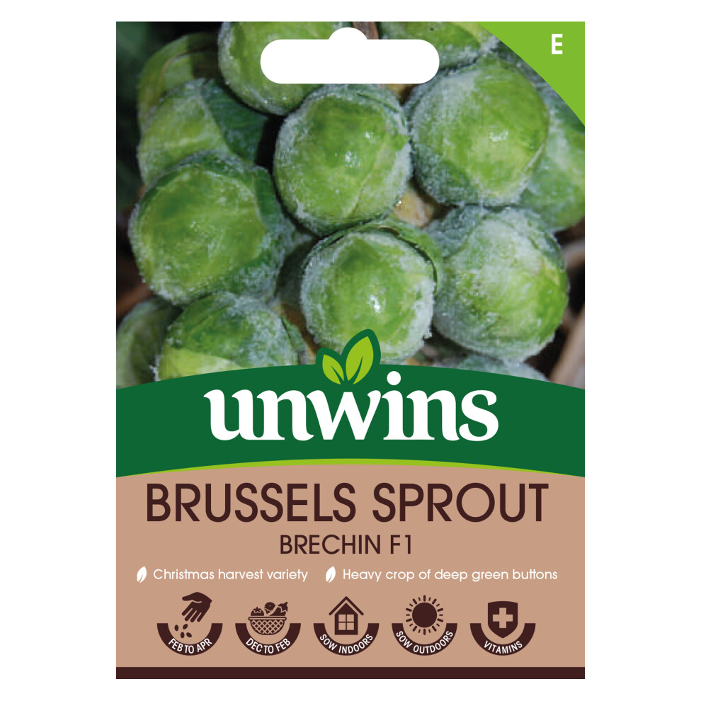 Unwins Brussels Sprout Brechin F1 Green