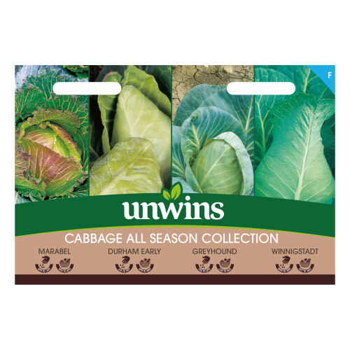 Unwins Cabbage All Season Collection Pack