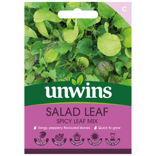 Unwins Salad Leaf Spicy Mix