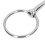 Pferdemaulgebiss, Edelstahl, loser Ring, 12
