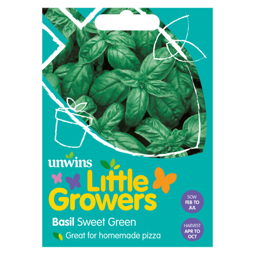 Unwins Little Growers Basil Sweet
