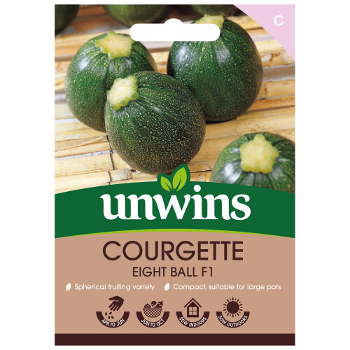 Unwins Courgette Eight Ball F1